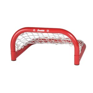 franklin sports mini skills street hockey goal - outdoor + indoor steel mini hockey net - perfect for practice and training