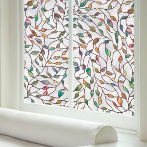 Artscape 02-3021 New Leaf Window Film, 24" x 36", Multi Color