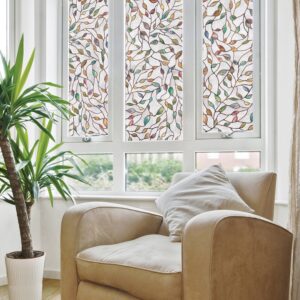 Artscape 02-3021 New Leaf Window Film, 24" x 36", Multi Color