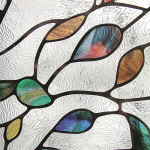 Artscape 02-3021 New Leaf Window Film, 24" x 36", Multi Color