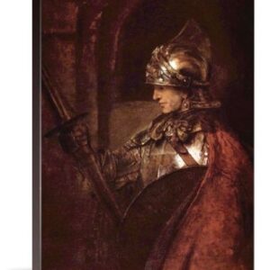 Man with arms (Alexander the Great) 20" x 30" Gallery Wrapped Canvas Wall Art