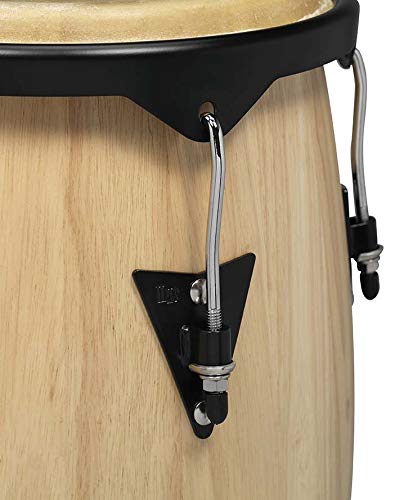 Latin Percussion LP City Wood Congas 10" & 11" Set - Natural Satin Finish