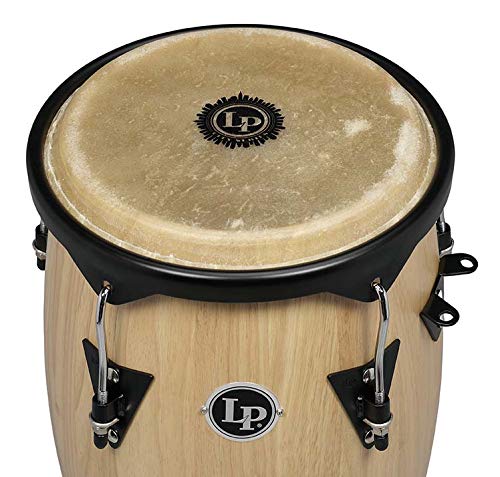 Latin Percussion LP City Wood Congas 10" & 11" Set - Natural Satin Finish