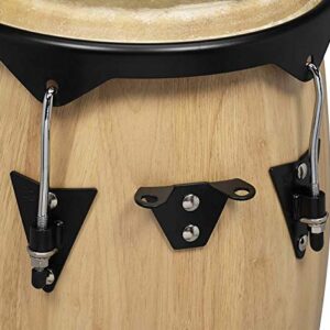 Latin Percussion LP City Wood Congas 10" & 11" Set - Natural Satin Finish