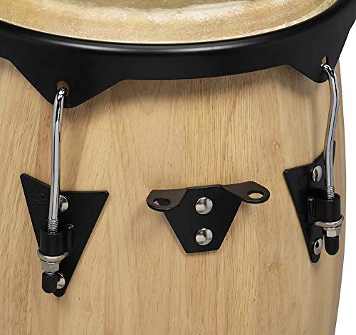 Latin Percussion LP City Wood Congas 10" & 11" Set - Natural Satin Finish