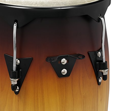 Latin Percussion LP City Wood Congas 10" & 11" Set - Vintage Sunburst