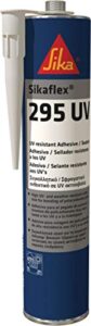 sikaflex-295 uv resistant marine adhesive sealant, 10.3 fl. oz cartridge, white