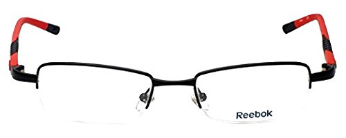 Reebok Designer Eyeglasses R1003 in Matte-Black 50mm DEMO LENS