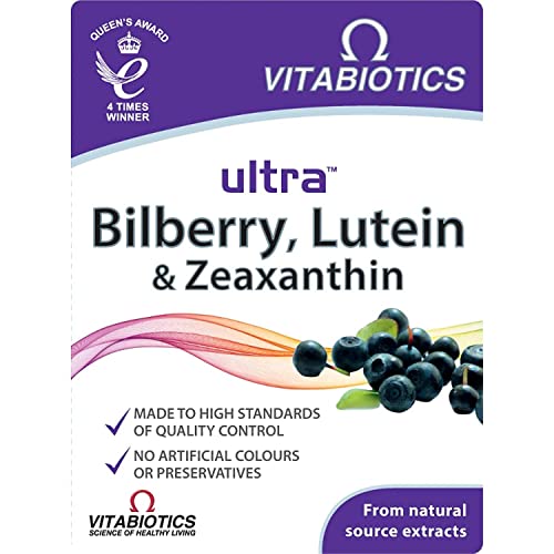 Vitabiotics - Ultra Bilberry, Lutein & Zeaxanthin - 30 Tablets