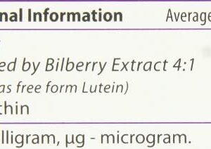 Vitabiotics - Ultra Bilberry, Lutein & Zeaxanthin - 30 Tablets