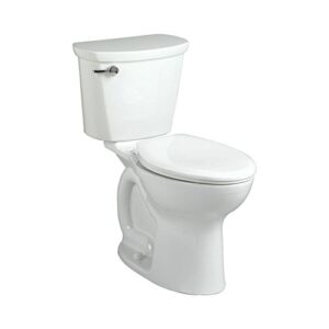 american standard 215aa004.020 cadet pro right height elongated 1.6 gpf 2-piece toilet, white