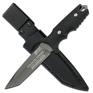 mtech usa mx-8071-mc xtreme mx-8071 fixed blade knife, 10" overall, black