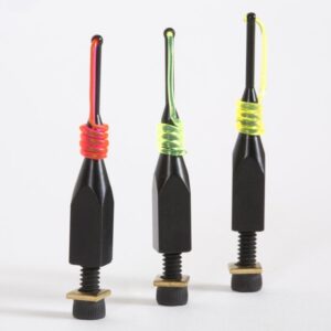 Bow Sight Replacement Pins - 3 Pins Yellow, Green, and Red - Exclusively Sold By Great Deals LLC