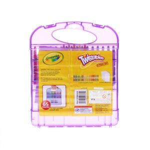 Crayola Mini Twistables Crayons & Paper Set, 65 Pieces, Gift for Kids