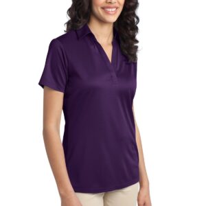 Port Authority Ladies Silk Touch Performance Polo 3XL Bright Purple