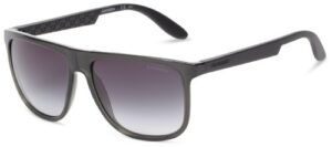 carrera ca5003/s rectangular sunglasses, gray, 58 mm