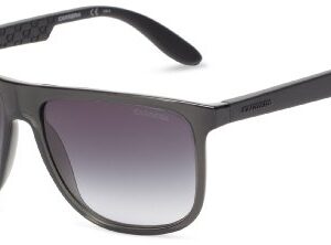 Carrera CA5003/S Rectangular Sunglasses, Gray, 58 mm