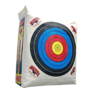 morrell weatherproof supreme range field point archery bag target, white