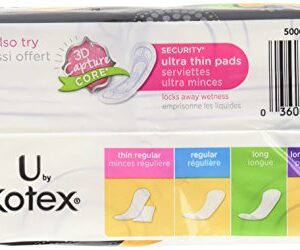 Kotex Natural Balance Absorbent Liners, Long, 16 Count(10 Pack)