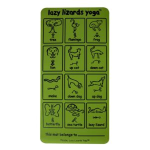 Lazy Lizards Yoga Kids Yoga Mat (Green)