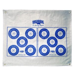 morrell targets 5 spot polypropylene archery target face