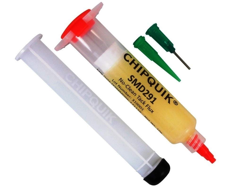 Chip Quik SMD291 Tack Flux No-Clean (10cc/10g Syringe)