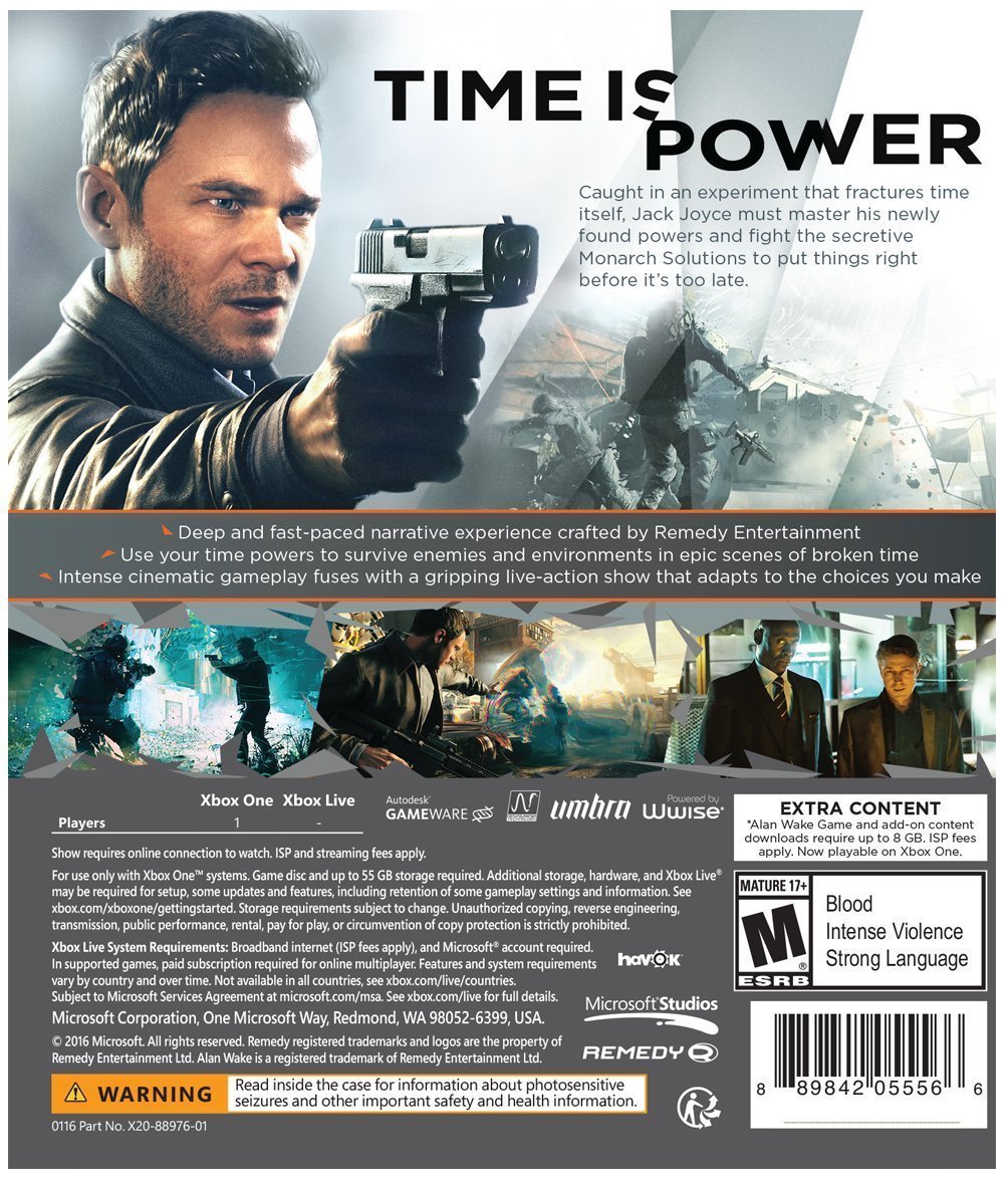 Quantum Break – Xbox One