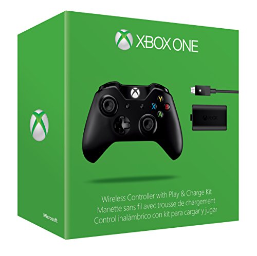 Xbox One Wireless Controller and Play & Charge Kit (Without 3.5 millimeter headset jack)