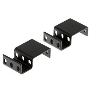 1RU (1 Rack Unit) Recessed Rack Adapter, 3" Recess or Extend from Face of Rack, Rail Depth Adapter, Extender, 25 lb (11 kg) Weight Capacity, for Computers, Servers or Network Equipment