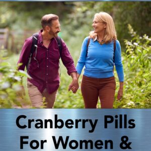 Cranberry Pills for Women & Men (30,000 MG x 90 Capsules) | Supports Urinary Tract Health* | Cranberry Concentrate Supplement | Bladder & Kidney Support* | Supports Women's Health* | Antioxidants