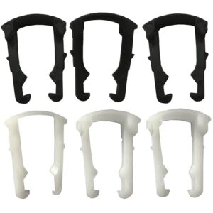 APDTY 911134 Fuel Line Quick Disconnect Retaining Clip Set (3 Each of 5/16" & 3/8")(Fits Select Ford & GM Vehicles Listed In The Compatibility Chart; Replaces 22717568, 2F1Z9A317AA, 2F1Z9A317BA)