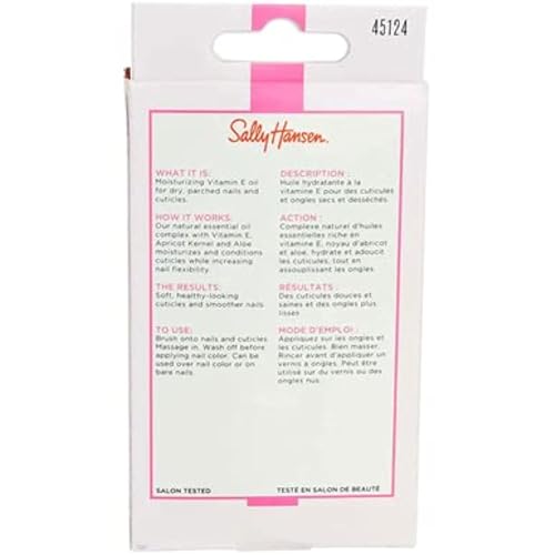 Sally Hansen Vitamin-E Nail & Cuticle Oil (2 Pack)