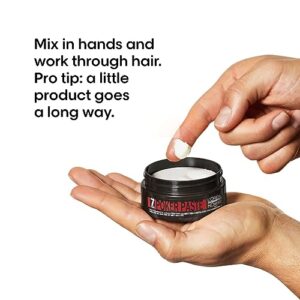 L'Oreal Professionnel Men’s Styling Poker Paste | Provides Extreme Hold | Matte Finish | For All Hair Types | 2.5 Fl. Oz.