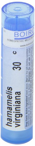 Boiron Hamamelis Virginiana 30C, 80 Pellets, Homeopathic Medicine for Hemorrhoids