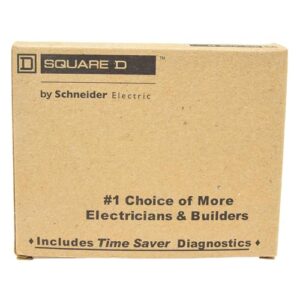 Square D - QO115PCAFI 15-Amp Single-Pole Plug-On Neutral CAFCI Circuit Breaker