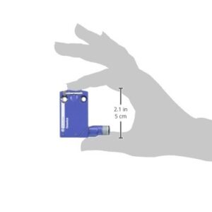 Telemecanique Sensors ZCMD21M12 Metal Limit Switch Body for ZCE Series Actuator Head, Integrated M12 4-Pin Connector, 2-Pole C/O Snap Action Contacts