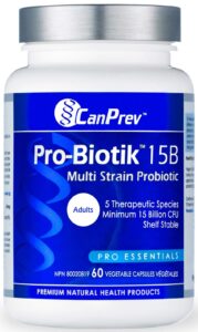 canprev 15b-probiotic vegi capsules, 60 count