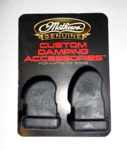 genuine mathews solocam archery string suppressor black 80500