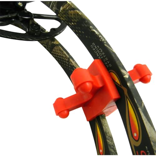 Bowjax Revelations Split Limb Dampener, 15/16-Inch, Red