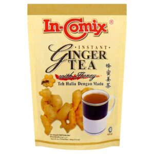 Instant Ginger Tea with Honey 11.4 Ounce, 18 Sachets in 1 Pack