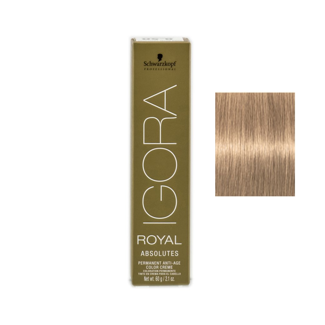 Schwarzkopf Igora Royal Absolutes Colorist's Anti-Age Color Tube 9-40 Extra Light Blonde Beige Natural