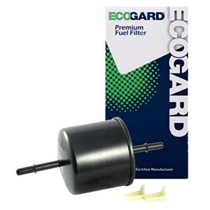 ecogard xf64711 premium fuel filter fits ford f-150 4.6l 1997-1998, f-150 5.0l 1992-1996, f-250 super duty 5.4l 1999-2004, explorer 4.0l 1991-1998, f-150 4.9l 1992-1996, ranger 2.3l 1995-1997