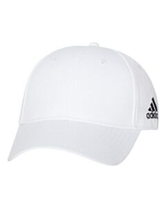 adidas core performance max structured cap one size white