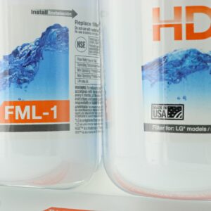 HDX FML-1 Replacement Water Filter / Purifier for LG Refrigerators (2 Pack)