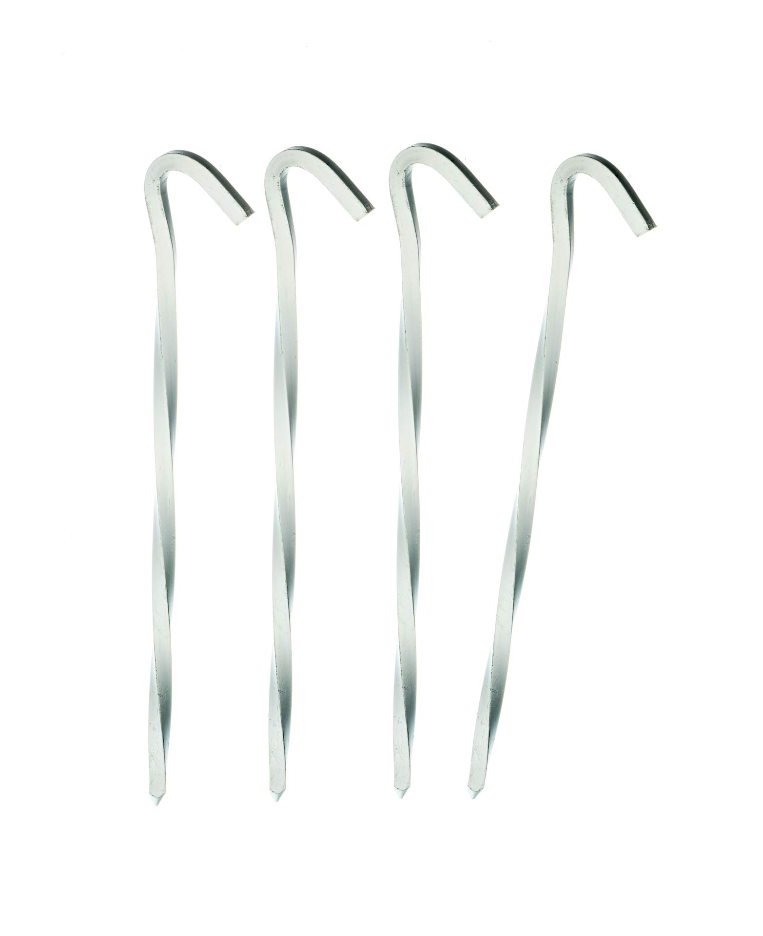 SE 9" Heavy Duty Aluminum Tent Pegs Stakes (4 PC.) - 914ATP