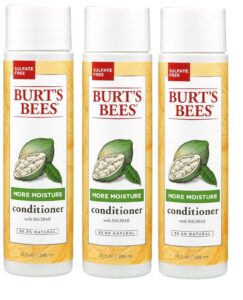 burts-bee's more moisture baobab conditioner, 10 ounces pack of 3