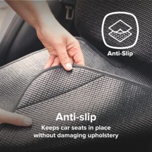 Diono Grip It Car Seat Protector For Baby Child Car Seat, Crash Tested With Full Seat Cover, Anti Slip Backing, Durable, Water Resistant Protection for Vehicle Upholstery