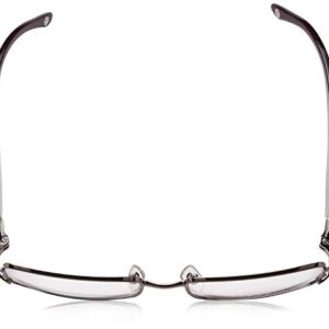 Versace VE 1163B 1333 Pink Gold Metal Rectangle Eyeglasses 52mm