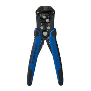 Klein Tools 11061 Self-Adjusting Wire Stripper / Wire Cutter, Heavy Duty, for 10-20 AWG Solid, 12-22 AWG Stranded, and Romex Wire 12/2 and 14/3