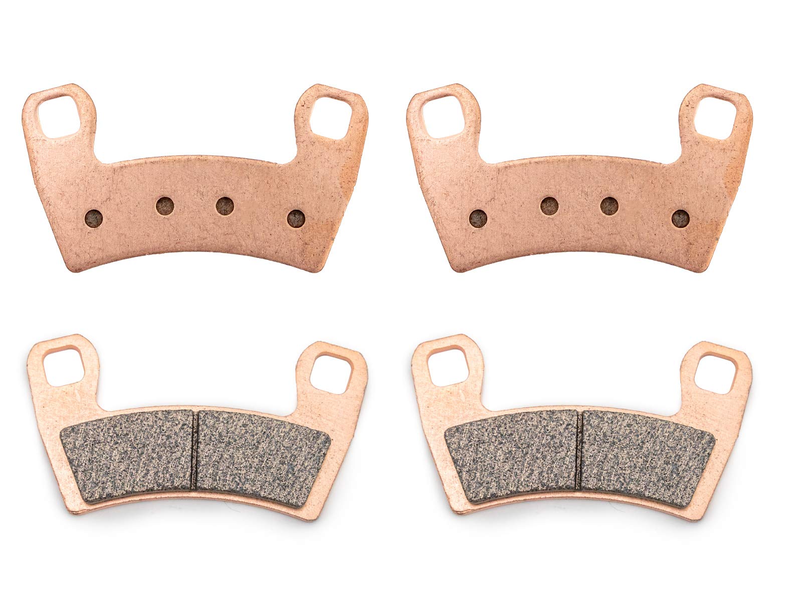 SuperATV Sintered Brake Pads for Polaris General 4 / RZR 570 / RZR 800 / RZR 800 S/RZR 900 / RZR 900 S/RZR 900 4 / RZR 1000 S/General XP 1000 - (BP-P-007) - Replaces OEM # 1911197, 2203318